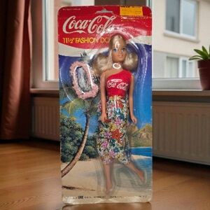 Vintage Barbie Clone Coca-Cola Fashion Doll BBI Toys NEW